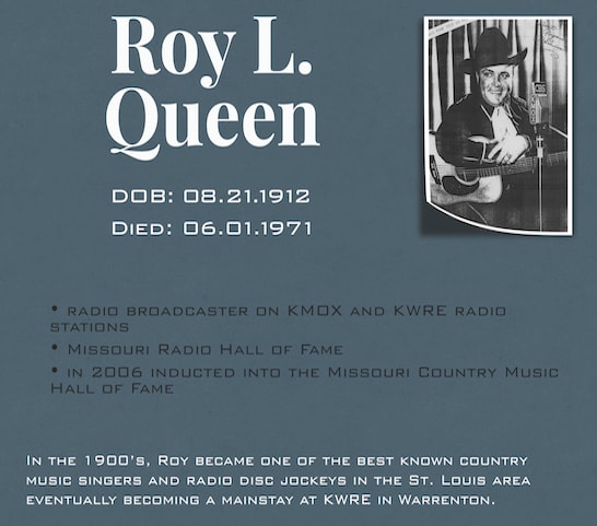 Roy L. Queen on our people wall