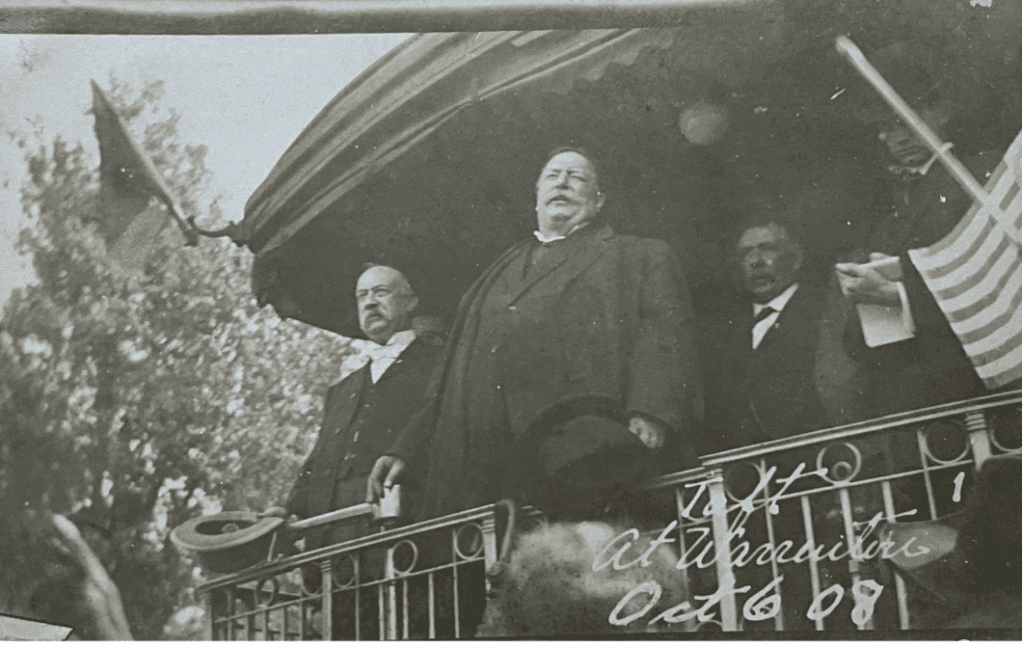 William Howard Taft in Warrenton