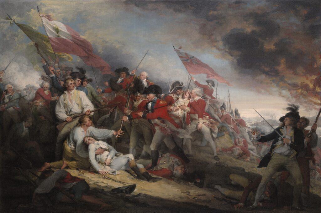 Joseph Warren dies at the Battle of Bunker Hill