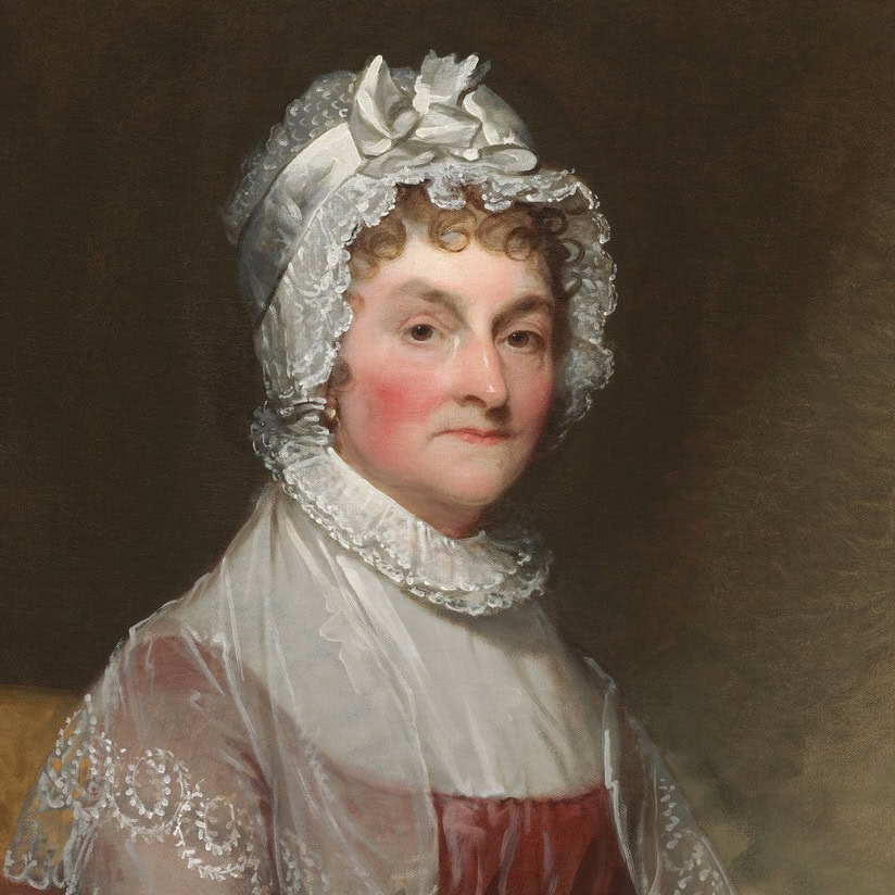 Gilbert Stuart, Abigail Smith Adams (Mrs. John Adams), American, 1755 - 1828, 1800/1815, oil on canvas, Gift of Mrs. Robert Homans