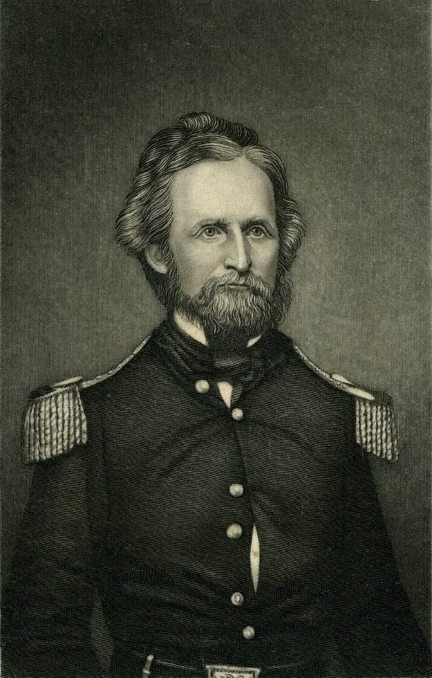 Brigadier General Nathaniel Lyon, commander of the Federal forces at Wilson's Creek.
