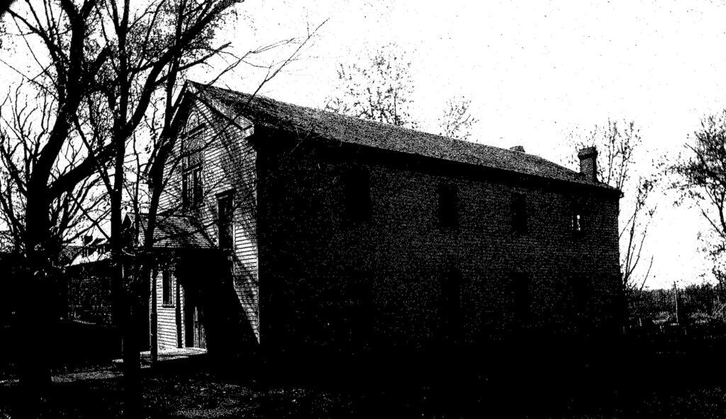 "The Green Building", believed to be the first building on the Central Wesleyan campus. Image via Commemorative Volume, 50th Anniversary, Central Wesleyan College, 1914.